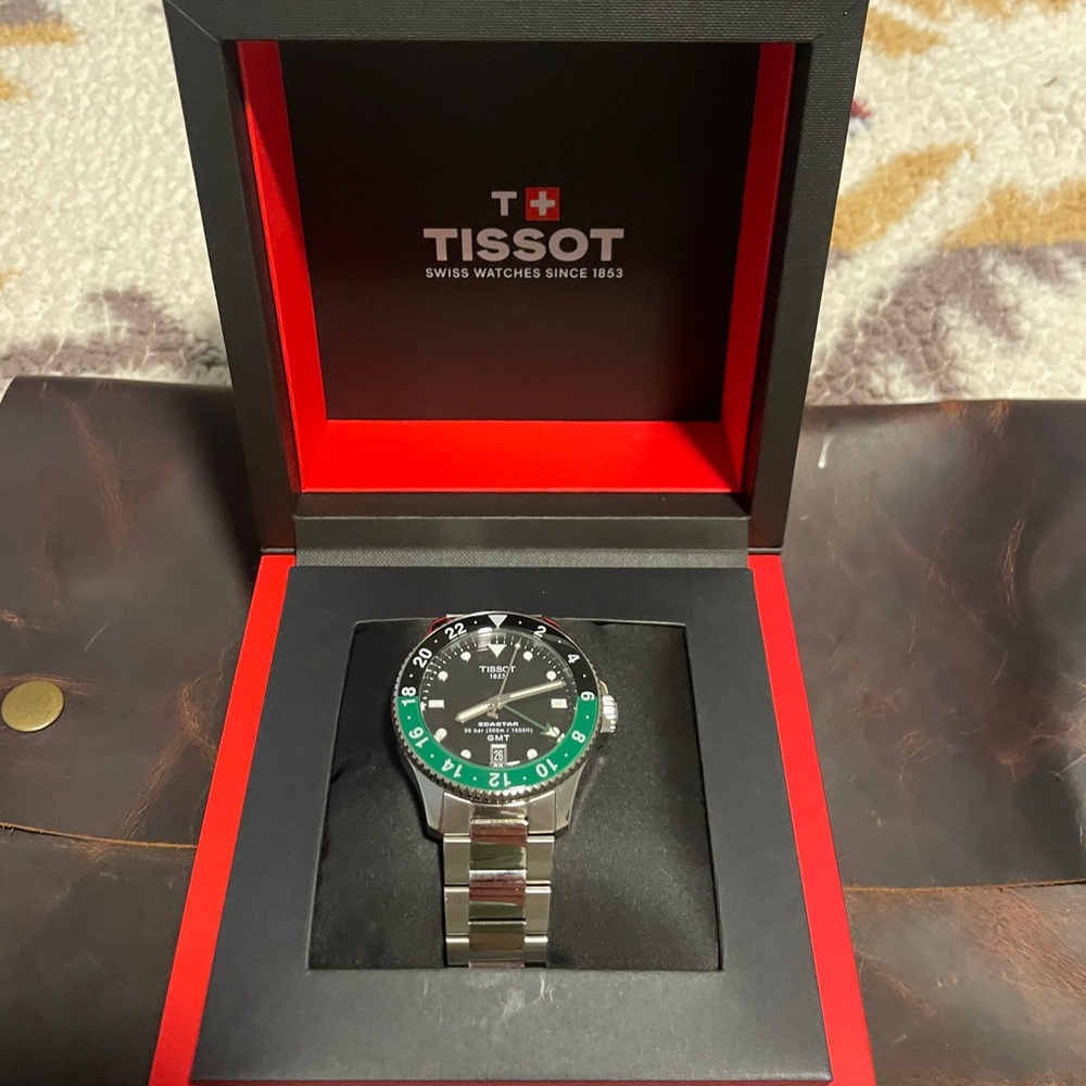 Tissot Seastar 300m GMT Watch (quartz)